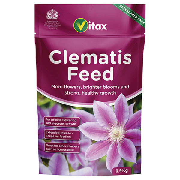 Vitax 6CF901 Clematis Feed 0.9kg Pouch