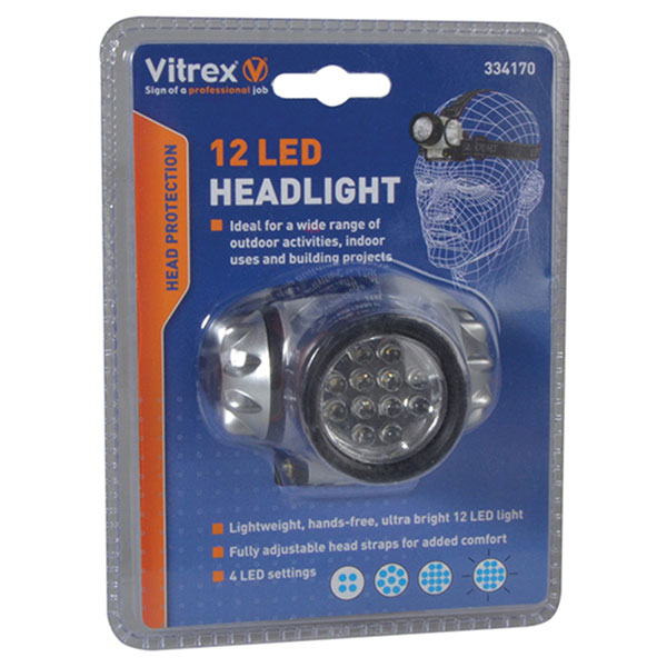  334170 Headlamp 12 LED