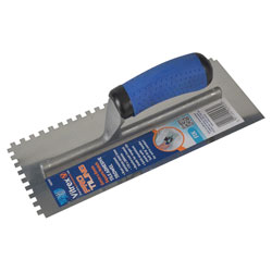 Professional Notched Adhesive Trowels - Stainless Steel