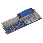 Professional Notched Adhesive Trowels - Stainless Steel