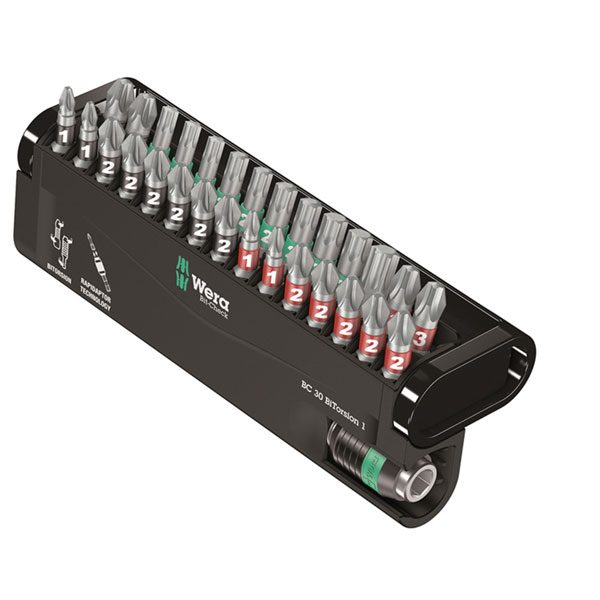 Wera 05057430001 Bit-Check 30 BiTorsion 1 Set, 30 Piece