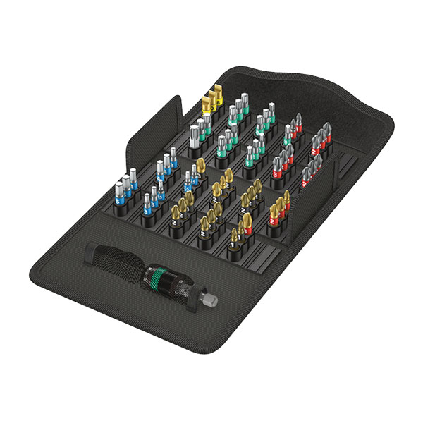 Wera 05057122001 Bit-Safe 61 Universal 1 Set, 61 Piece