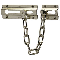 P1037 Door Chain Chrome Finish