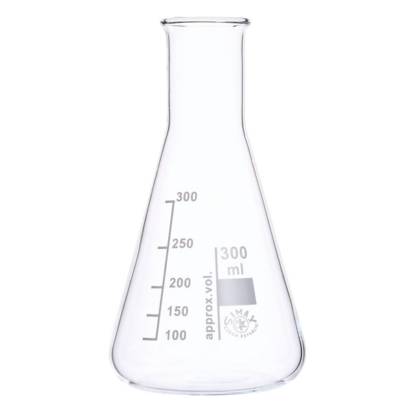 Simax Conical Flask Narrow Neck 300ml Pack of 10