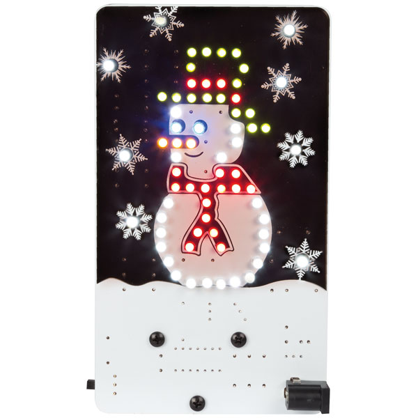 Whadda WSSA200 Animated Snowman Decoration Build Your Own Kit