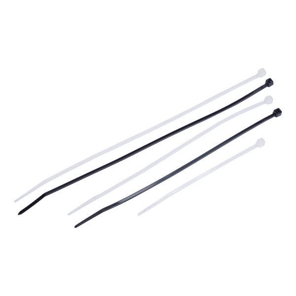 UniStrand UNI-CT4W Natural 200mm Nylon Cable Ties Miniature(2.5mm)...