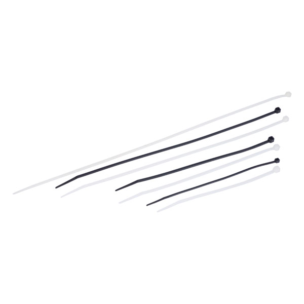 UniStrand UNI-CT7B Black 292mm Nylon Cable Ties Intermediate(3.6mm...