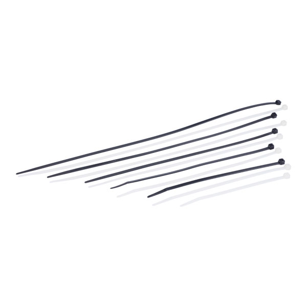 UniStrand UNI-CT26W Natural 250mm Nylon Cable Ties Standard(4.8mm)...