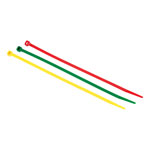 203mm/300mm Nylon Cable Ties Coloured Standard (4.8mm) Pack of 100