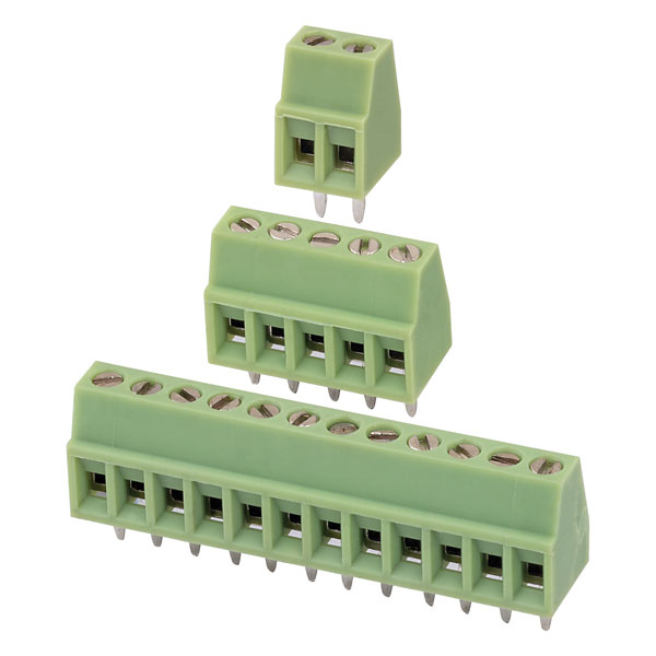  2.54mm Low Profile 10 Way Terminal Block