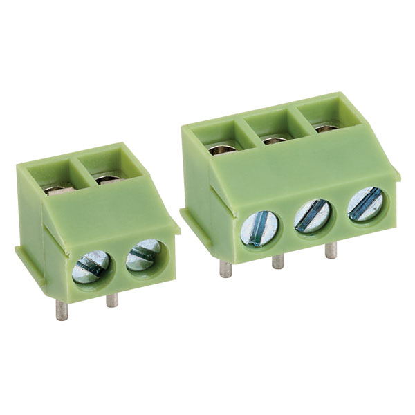 TruConnect 3.5mm Low Profile 90 Degree 3 Way Terminal Block
