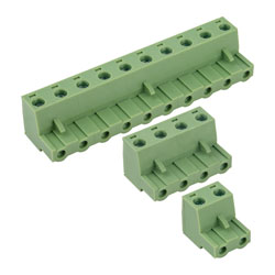 TruConnect 7.5mm Female Pluggable Horizontal 15A Terminal Blocks