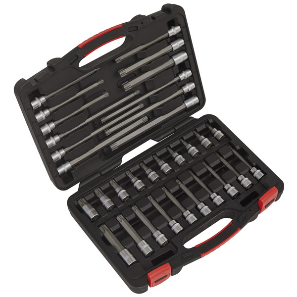 Click to view product details and reviews for Sealey Ak89001 Trx Star Socket Bit Set 32pc 3 8sq Drive Platin.