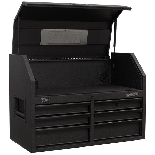 Sealey AP3607BE Topchest 6 Drawer 910mm with Soft Close Drawers & ...