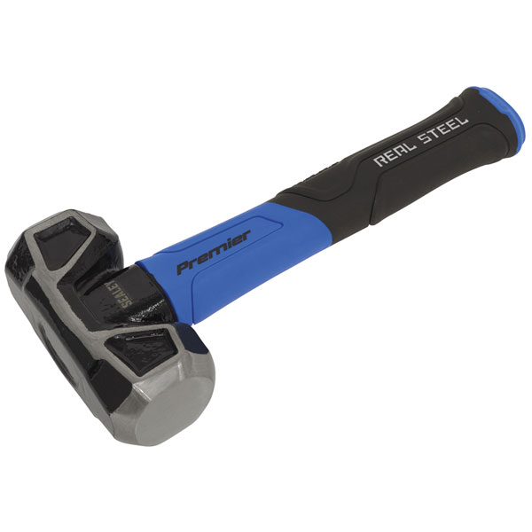 Sealey CHG30 Club Hammer with Fibreglass Shaft 3lb