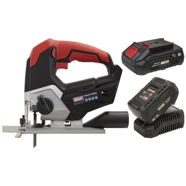 Sealey CP20VJSKIT Cordless Jigsaw Kit 20V - 2 Batteries