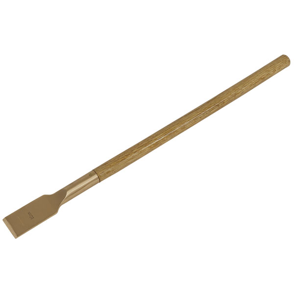 Sealey NS114 Scraper Long Handle 100 x 720mm - Non-Sparking