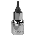 Hex Socket Bit 4mm 1/2Sq Drive