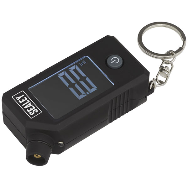 Sealey TSTPG12 Digital Tyre Pressure & Tread Depth Gauge with LED