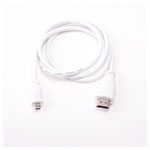 Raspberry Pi 4 Model B HDMI Cable, Micro HDMI To HDMI, in White