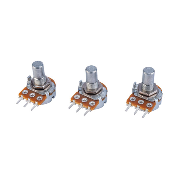 Taiwan Alpha RV16AF-20-15R1-C250K-3 250K Audio 16mm Metal Case Hor...