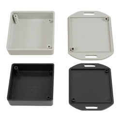 Hammond 1551 Series Miniature Plastic Enclosures Flanged