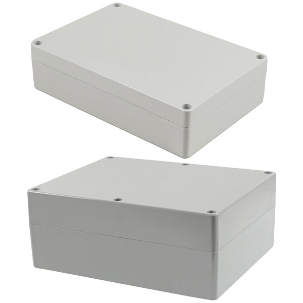 Hammond 1554VAL2GY Watertight Polycarb Enclosure 240 x 160 x 60, Grey