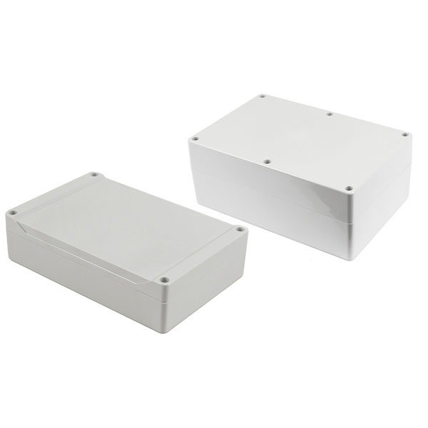 Hammond 1555XA2GY Watertight PC Enclosure, Styled Lid 300 x 200 x ...