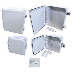 PJU Series IP66 Type 4X GRP Junction Box  and Inner Mounting Panel