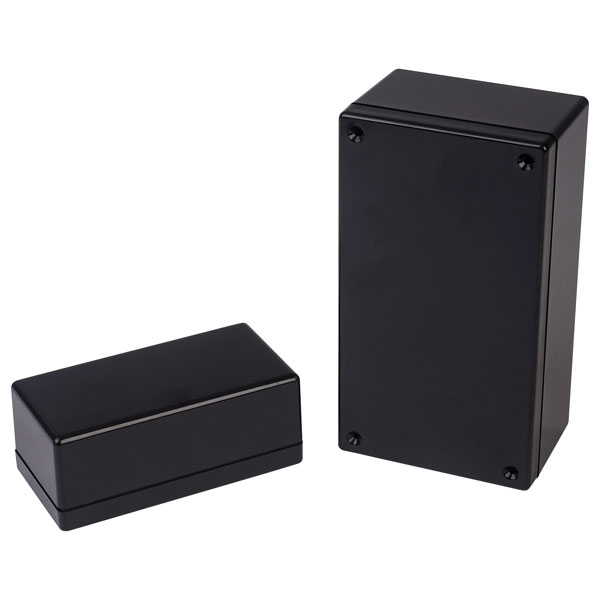 R-TECH 301939 ABS Utility Box Black 95x48x38mm