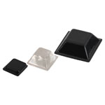 R-TECH	 Polyeurethane PU Self-Adhesive Protective Feet - Square