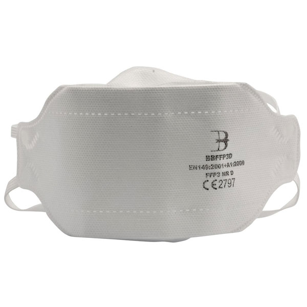 Draper 35826 FFP3 Fold Flat Mask SI MOD (Pack of 5)