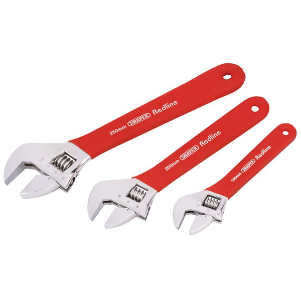 Click to view product details and reviews for Draper Redline 67634 Soft Grip Adjustable Wrench Set 3 Piece.