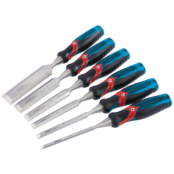Draper Expert 70419 140mm Soft Grip 'Pound Thru' Bevel Edge Wood C...