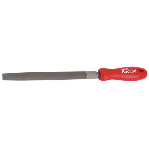 Click to view product details and reviews for Draper Redline 80543 Second Cut Half Round File 200mm.