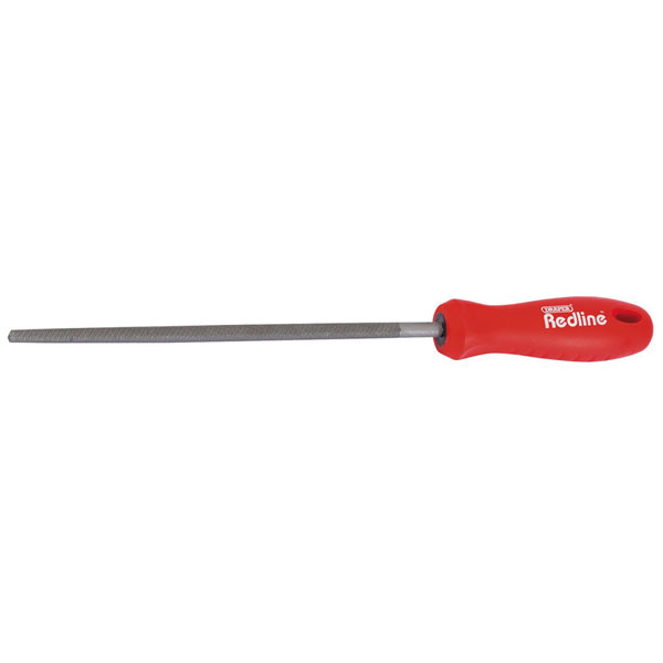 Click to view product details and reviews for Draper Redline 80544 Second Cut Round File 200mm.