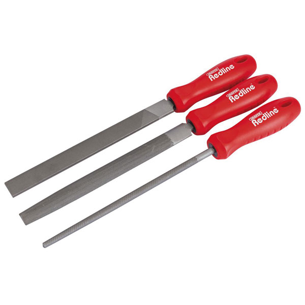 Click to view product details and reviews for Draper Redline 80546 File Set 200mm 3 Piece.