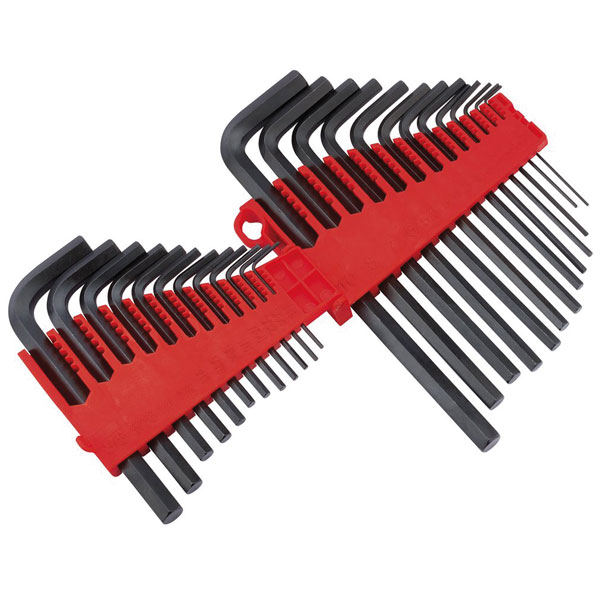 Draper Redline 80930 Metric/Imperial Hexagon Key Set (25 Piece)