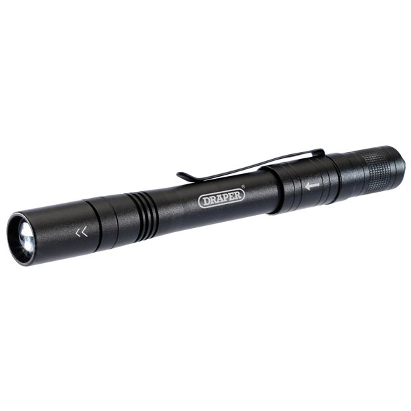  90099 1W LED Rechargeable Aluminium Penlight
