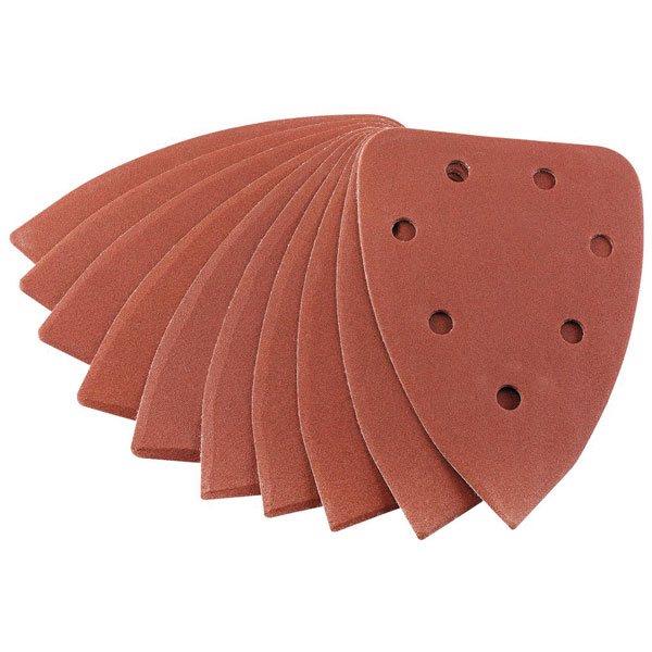 Draper 92334 240G Aluminium Oxide Sanding Sheets (141 x 141 x 98mm)