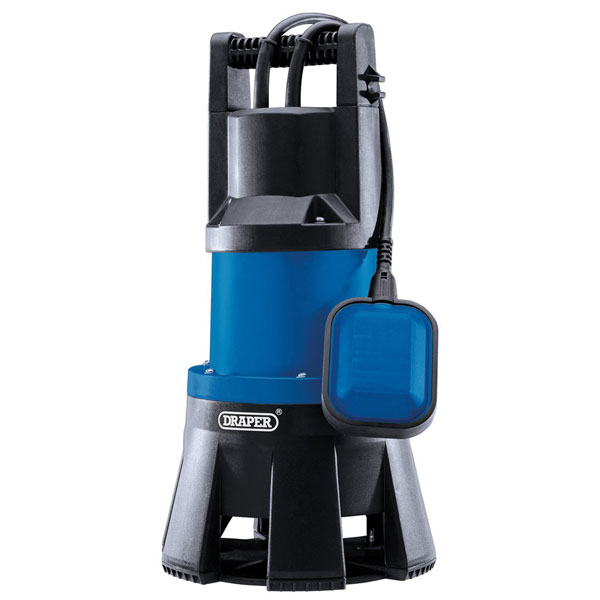 Draper 98919 Submersible Dirty Water Pump with Float Switch (1300W)