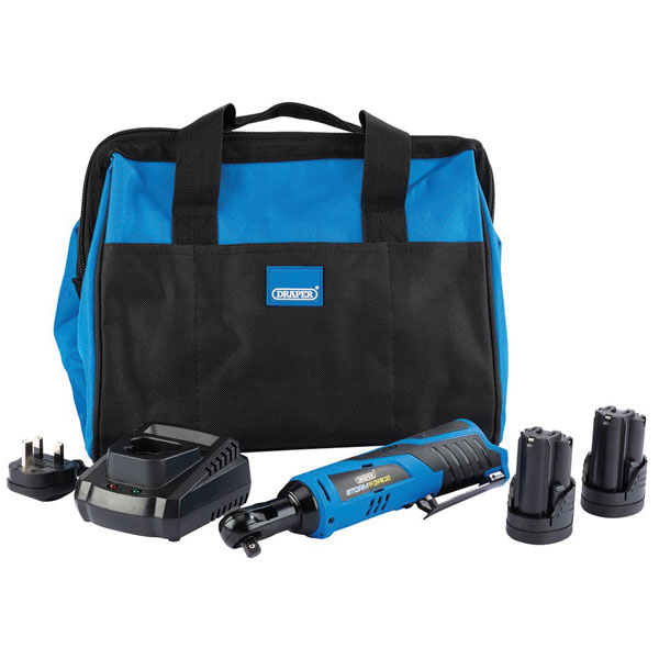 Click to view product details and reviews for Draper 99716 Storm Force® 108v Reversible Ratchet Kit 2x 15ah.