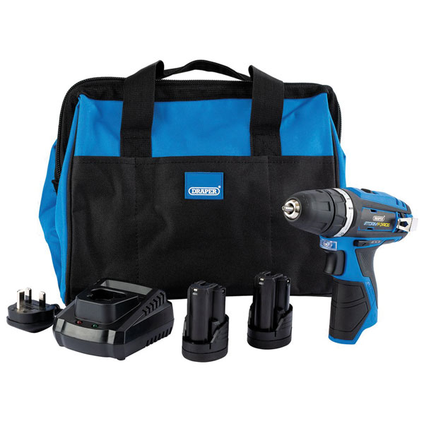 Click to view product details and reviews for Draper 99718 Storm Force® 108v Rotary Kit 2x 15ah Charger And Bag.