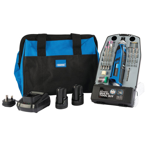 Click to view product details and reviews for Draper 99719 Storm Force® 108v Multi Tool Kit 2x 15ah Charger.