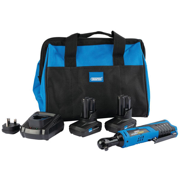 Click to view product details and reviews for Draper 99720 Storm Force® 108v Reversible Ratchet Kit 2x 4ah Ch.