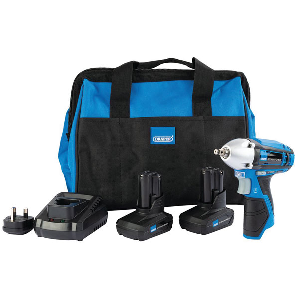 Click to view product details and reviews for Draper 99721 Storm Force® 108v Impact Wrench Kit 2x 4ah Charger.