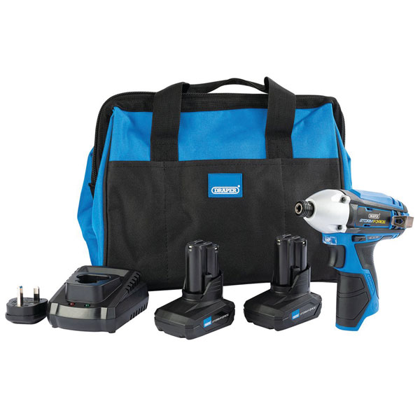 Click to view product details and reviews for Draper 99723 Storm Force® 108v Impact Driver Kit 2x 4ah Charger.