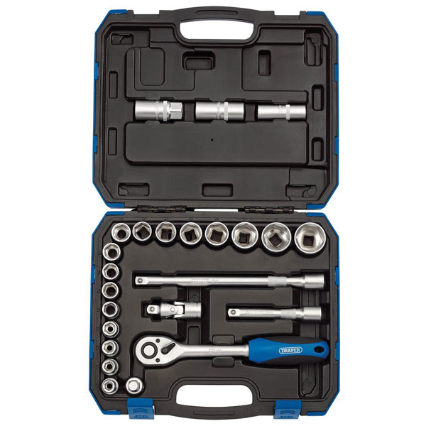  16362 1/2" Sq. Dr. Metric Socket Set (24 Piece)