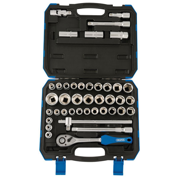  82136 1/2" Sq. Dr. Combined MM/AF Socket Set (41 Piece)