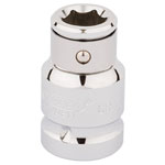 Draper Expert 1/2 Sq. Hexagon Screwdriver Bit Holding Socket Range